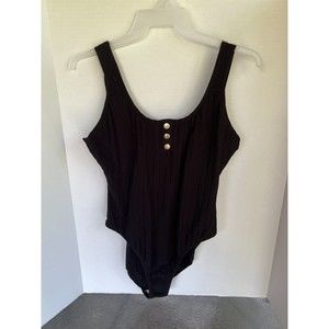 Classic Vintage Black Swimsuit Basic Edition size 20W, New with tags